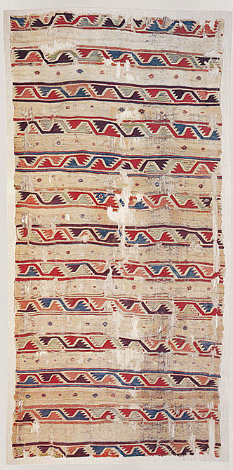 Schlitzkelim vermutliche Herkunft Zentralanatolien